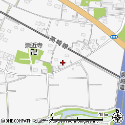 群馬県藤岡市立石1299-2周辺の地図