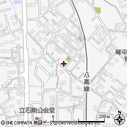 群馬県藤岡市立石837-8周辺の地図