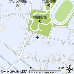 茨城県結城市鹿窪1033-3周辺の地図