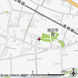 群馬県藤岡市立石1320周辺の地図