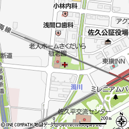 長野県佐久市佐久平駅北28-2周辺の地図