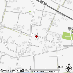 群馬県藤岡市立石1356周辺の地図