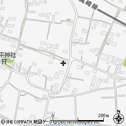 群馬県藤岡市立石1375-3周辺の地図