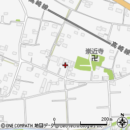 群馬県藤岡市立石1321-4周辺の地図