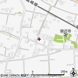 群馬県藤岡市立石1332-1周辺の地図