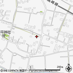 群馬県藤岡市立石1375-8周辺の地図