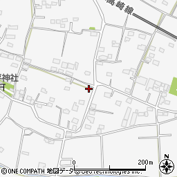 群馬県藤岡市立石1375-7周辺の地図