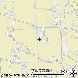 長野県安曇野市三郷明盛2923-10周辺の地図