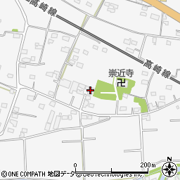 群馬県藤岡市立石1323周辺の地図