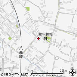 群馬県藤岡市立石853周辺の地図