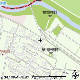 群馬県館林市上早川田町340周辺の地図