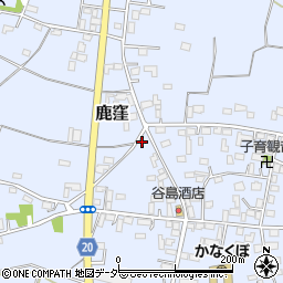 茨城県結城市鹿窪448周辺の地図
