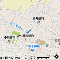 茨城県桜川市真壁町真壁206周辺の地図