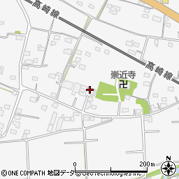 群馬県藤岡市立石1321-6周辺の地図