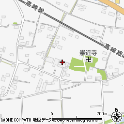 群馬県藤岡市立石1321-5周辺の地図