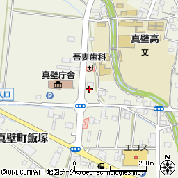 茨城県桜川市真壁町飯塚321-2周辺の地図