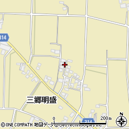 長野県安曇野市三郷明盛3467周辺の地図