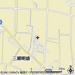 長野県安曇野市三郷明盛3467-8周辺の地図
