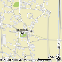 長野県安曇野市三郷明盛2449周辺の地図