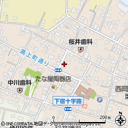 茨城県桜川市真壁町真壁205周辺の地図