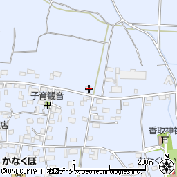 茨城県結城市鹿窪193-3周辺の地図