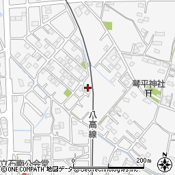 群馬県藤岡市立石840-24周辺の地図