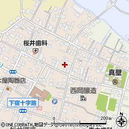茨城県桜川市真壁町真壁375-1周辺の地図