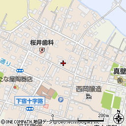 茨城県桜川市真壁町真壁376周辺の地図