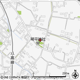 群馬県藤岡市立石1400周辺の地図