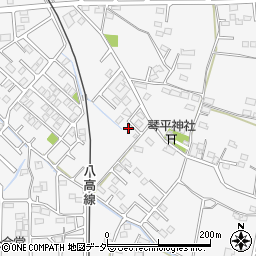 群馬県藤岡市立石847-8周辺の地図