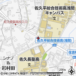 エーススポーツ　佐久平店周辺の地図