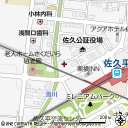 長野県佐久市佐久平駅北25周辺の地図