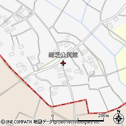 茨城県桜川市真壁町細芝128周辺の地図