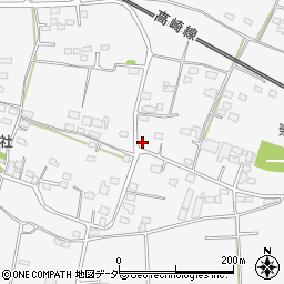 群馬県藤岡市立石1354周辺の地図
