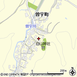 石川県加賀市曽宇町ヲ47周辺の地図