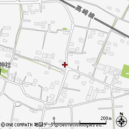 群馬県藤岡市立石1448-4周辺の地図