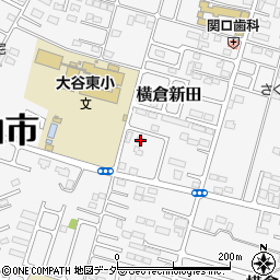 栃木県小山市横倉新田282周辺の地図