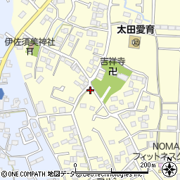 群馬県太田市下浜田町741-2周辺の地図