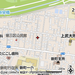 群馬県高崎市新町3024-3周辺の地図