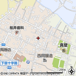 茨城県桜川市真壁町真壁393-1周辺の地図