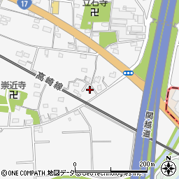 群馬県藤岡市立石1282周辺の地図