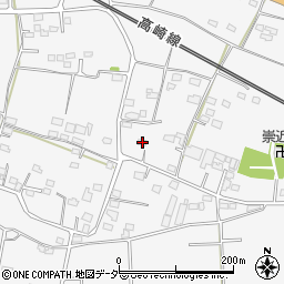 群馬県藤岡市立石1354-1周辺の地図