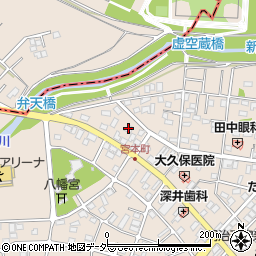 上洲屋薬品周辺の地図