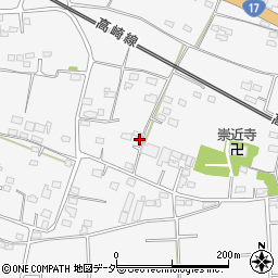 群馬県藤岡市立石1352周辺の地図