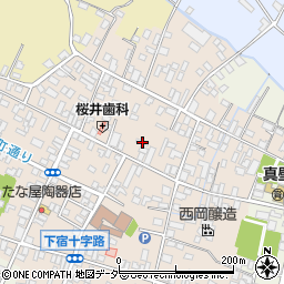 茨城県桜川市真壁町真壁376-8周辺の地図