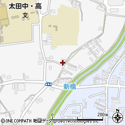 群馬県太田市細谷町1568-2周辺の地図