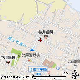 茨城県桜川市真壁町真壁334-4周辺の地図