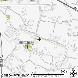 群馬県藤岡市立石1408周辺の地図