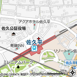 長野県佐久市佐久平駅北2-7周辺の地図