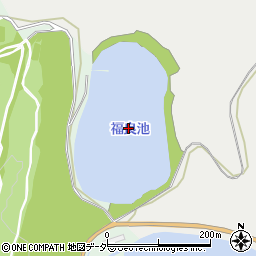 福良池周辺の地図